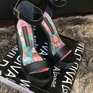 Wild Diva chunky heels!